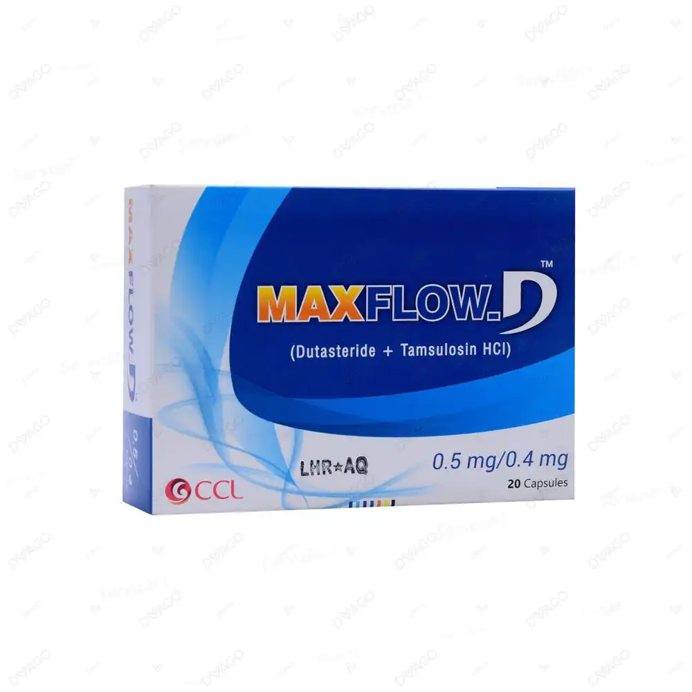 Maxflow-d Capsules 0.5/0.4mg